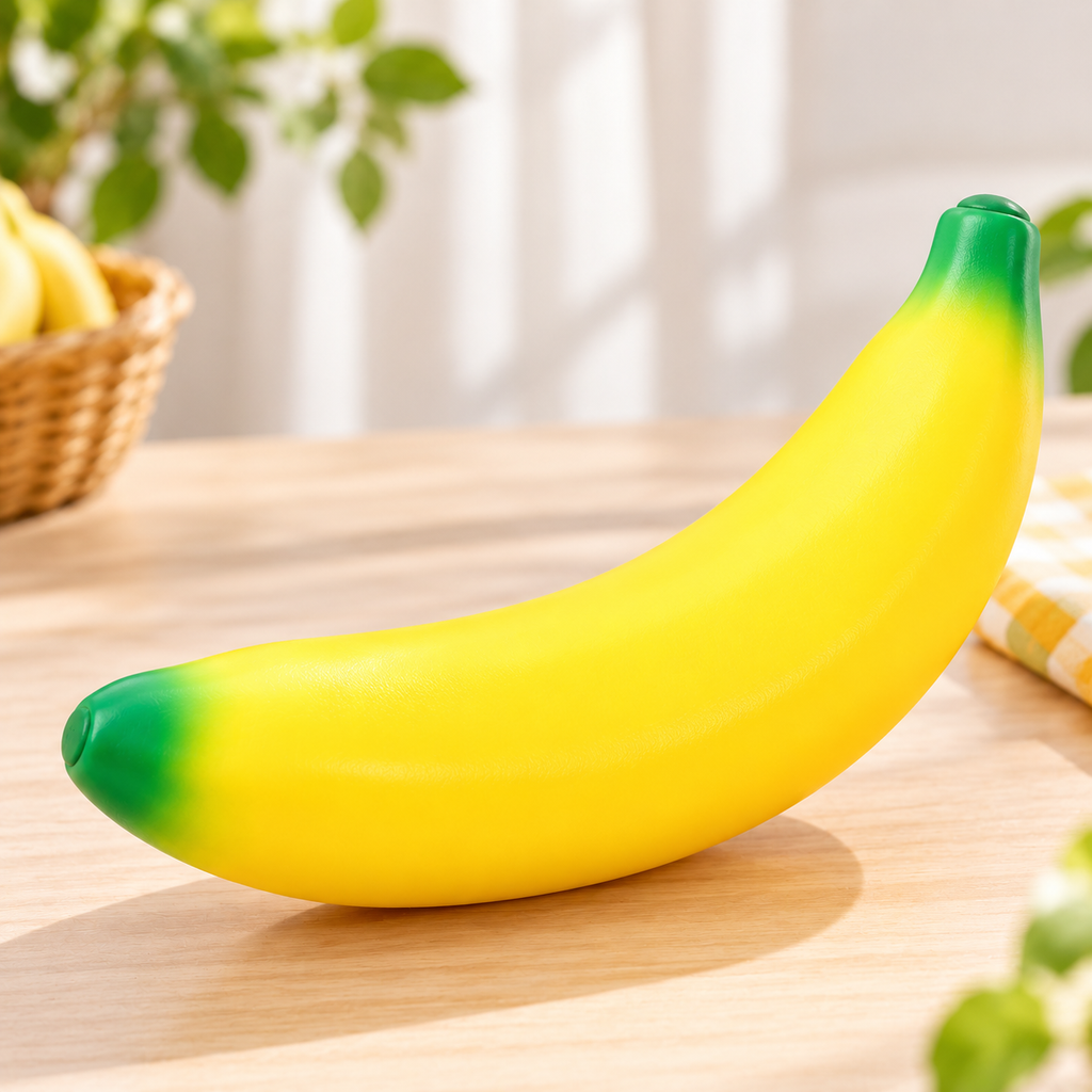 Giant 45cm Squeezy Banana - Jumbo Sensory & Fidget Toy